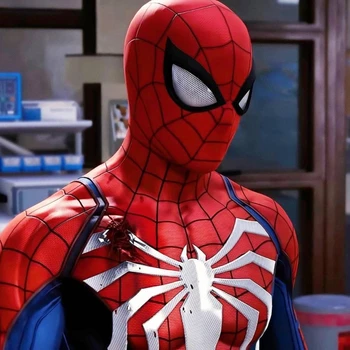 Game PS4 Spiderman Cosplay Costume Superhero Zentai Suit Halloween Costumes Full Body JumpSuit for Kids/Adult/Men
