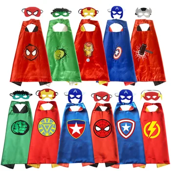 Superhero Capes for Kids Birthday Party Halloween Cosplay Costume
